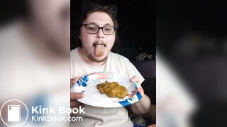 Kitty Cat Eating Her Stinky Dinner Timelapse