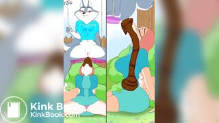 Female Furry shitting