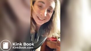 Pooping panties during make up..