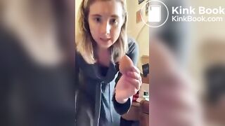 Pooping panties during make up..