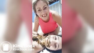 lesbian scat - video 5