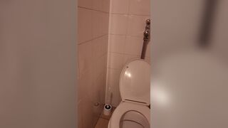 Wife takes a shit in a camping