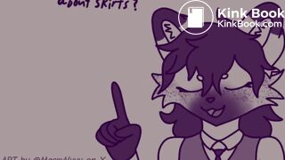 MessyLynn Furry Skirt soiling