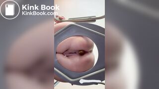 sexy girl shits on you POV on toilet