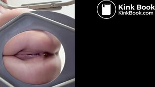 sexy girl shits on you POV on toilet