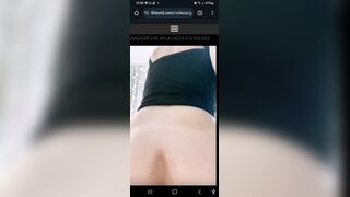 Girl pooping