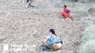 Desi aunty shitting 1