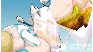 ... Frost pooping on toilet
