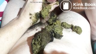 I coated my cock with her shit the moment it came out