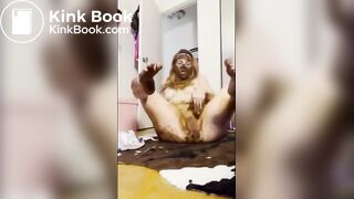 Solo scat smear and eat