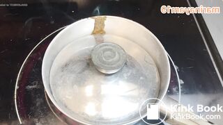 Japanese girl cook shit with pee