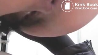 Japanese woman's toilet scene - video 14