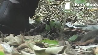 Nice poo and littering in the woods..