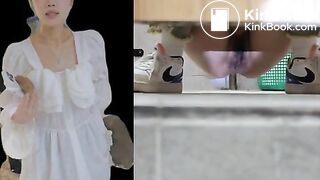 spy camera asian girl pee and shit.video_550