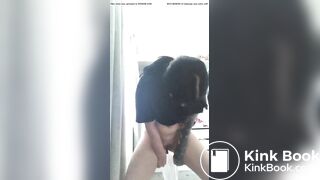 Hot alternative girl shits in bag