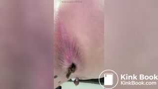 nice toilet poop and yellow pee