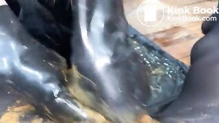 Mistress Jerks Sub Off With Shit (POV)