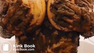 Shit smeared tits
