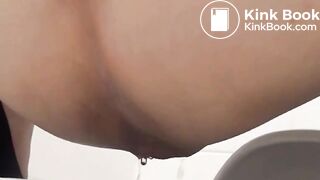 Japanese woman's toilet scene - video 97
