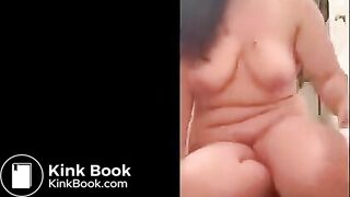 Hot girl farting, shitting, and tasting it