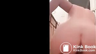 Hot girl farting, shitting, and tasting it