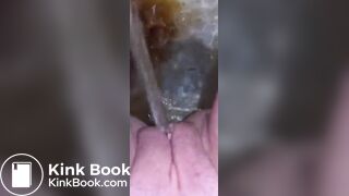 Sexy woman wanted to fart and ends up with diarrhea