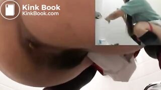 Japanese woman's toilet scene - video 17