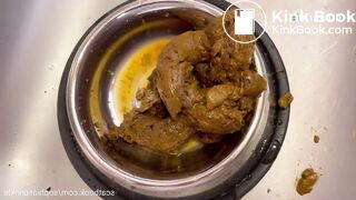 shitting in sink