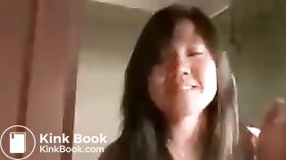 Asian Girl Pooping and Farting 1