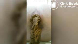 Desi bhabhi pooping on toilet seat
