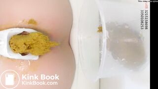 Chinese Girl Anal Gape Pooping 1