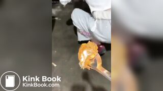 Husband teaches useless wife
