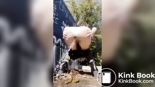 outdoor piss & dump