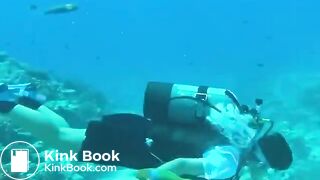 Pooping in the ocean