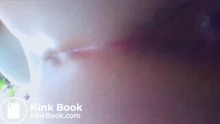 Hot girl shitting outdoors - video 3