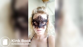 Blonde woman again with big load!!