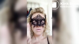 Blonde woman again with big load!!
