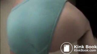 Blue undies poo..