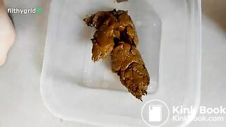 hairy pussy and big shit