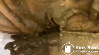 Girl diarrhea and smearing
