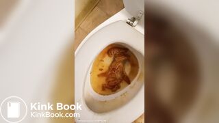 My week constipated poo i pushed out