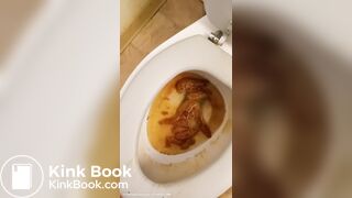 My week constipated poo i pushed out