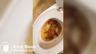 My week constipated poo i pushed out