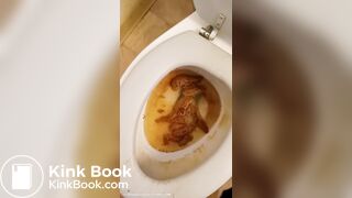My week constipated poo i pushed out
