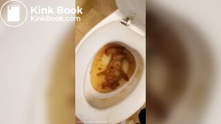 My week constipated poo i pushed out