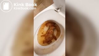 My week constipated poo i pushed out