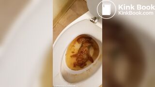 My week constipated poo i pushed out