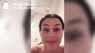 Girl having liquid diarrhea - video 2