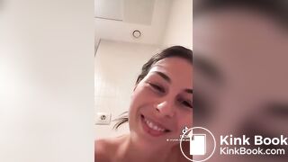 Girl having liquid diarrhea - video 2