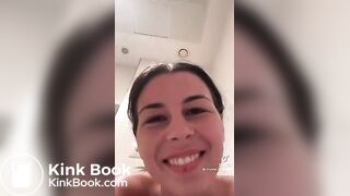 Girl having liquid diarrhea - video 2
